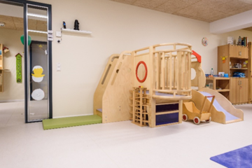 Kleine Hochebene in der Krippengruppe 