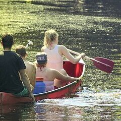 Paddeln auf der Oste (Wasserwandern)