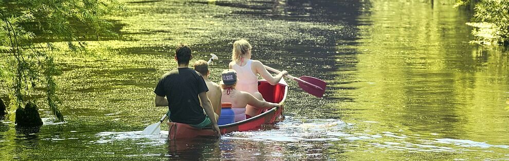 Paddeln auf der Oste (Wasserwandern)